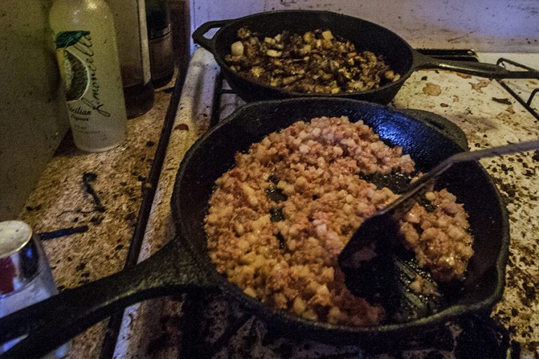 Corned beef hash (breakfast) burrito