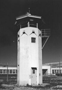 Photo of Tower One at the former New Mexico State Penitentiary